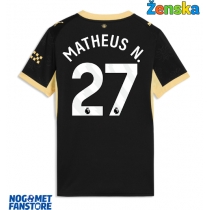 Manchester City Matheus Nunes #27 Gostujuci Dres za Ženska 2026-27 Kratak Rukav
